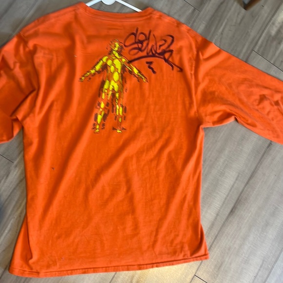 SewerpersonXchampion limited (November 10, 2020) orange longsleeve SIGNED!! - Picture 1 of 5